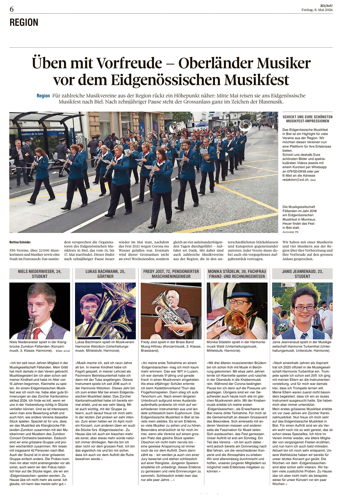 Bericht EMF ZO